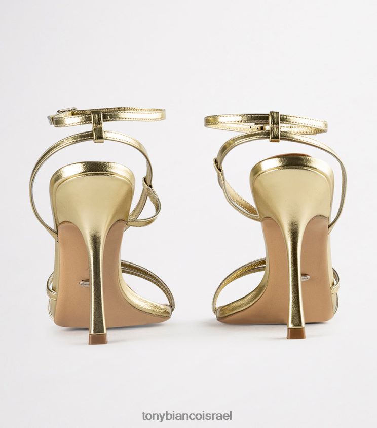 נעלי עקב | נשים נאפה זהב מתכתי Tony Bianco נעלי עקב של פרנסי 8BNR8T113